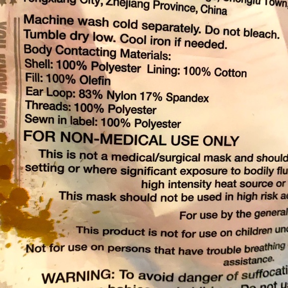 2 Harry Potter Reusable Face Masks OSFM NIP - Picture 3 of 5